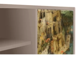 Online Mueble de TV - 170х69х48 cm - T2 - Elder The Tower, Latte Bege