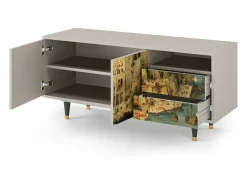 Mueble de TV - 125х56х41 cm - T7 - Elder The Tower, Areia^ Móvel De Tv