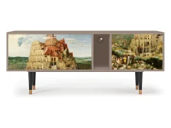 Mueble de TV - 170х69х48 cm - T1 - Elder The Tower, Latte^ Móvel De Tv