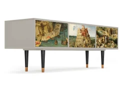 Online Mueble de TV - 170х59х48 cm - T4 - Elder The Tower, Areia Bege