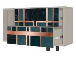 Best Mueble de TV - 170х69х48 cm - T1 - Emerald Metro, Areia Bege
