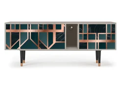 Best Mueble de TV - 170х69х48 cm - T1 - Emerald Metro, Areia Bege