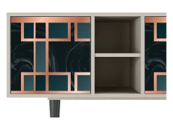 Mueble de TV - 150х69х41 cm - T5 - Emerald Metro, Areia^ Móvel De Tv