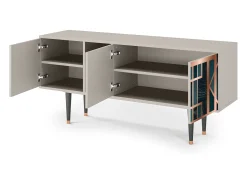 Mueble de TV - 150х69х41 cm - T5 - Emerald Metro, Areia^ Móvel De Tv