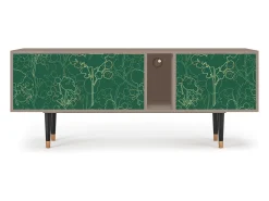 Móvel De Tv| Mueble de TV - 170х69х48 cm - T1 - Emerald Forest, Latte Bege