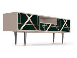 Mueble de TV - 170х59х41 cm - T6 - Emerald Gatsby, Latte^ Móvel De Tv