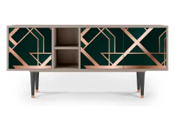 Móvel De Tv| Mueble de TV - 150х69х41 cm - T5 - Emerald Gatsby, Latte Bege