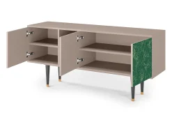 Mueble de TV - 150х69х41 cm - T5 - Emerald Forest, Latte^ Móvel De Tv