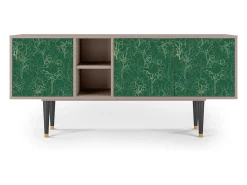 Mueble de TV - 150х69х41 cm - T5 - Emerald Forest, Latte^ Móvel De Tv