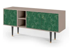 Mueble de TV - 150х69х41 cm - T5 - Emerald Forest, Latte^ Móvel De Tv
