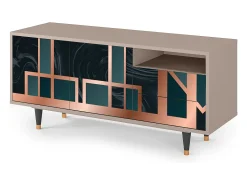 Mueble de TV - 125х56х41 cm - T7 - Emerald Metro, Latte^ Móvel De Tv