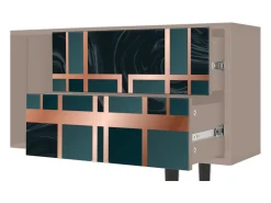 Hot Mueble de TV - 170х69х48 cm - T1 - Emerald Metro, Latte Bege