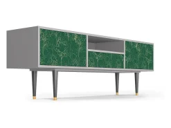 Best Mueble de TV - 170х59х41 cm - T6 - Emerald Forest, Cinza Cinzento