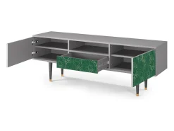Best Mueble de TV - 170х59х41 cm - T6 - Emerald Forest, Cinza Cinzento