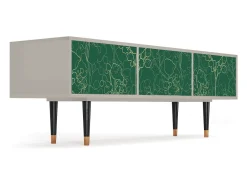 Móvel De Tv* Mueble de TV - 170х59х48 cm - T4 - Emerald Forest, Areia Bege