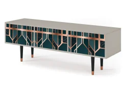 Mueble de TV - 170х59х48 cm - T4 - Emerald Metro, Areia Bege