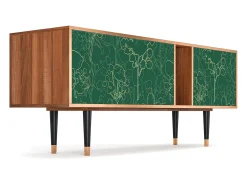 Mueble de TV - 170х69х48 cm - T1 - Emerald Forest, Nogueira^ Móvel De Tv