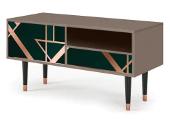 Mueble de TV - 115х59х48 cm - T3 - Emerald Gatsby, Latte^ Móvel De Tv