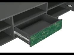 Mueble de TV - 170х59х41 cm - T6 - Emerald Forest, Antracite^ Móvel De Tv