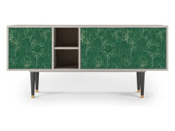 Mueble de TV - 150х69х41 cm - T5 - Emerald Forest, Areia^ Móvel De Tv