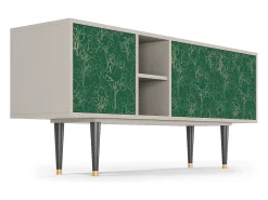 Mueble de TV - 150х69х41 cm - T5 - Emerald Forest, Areia^ Móvel De Tv