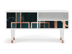 Online Mueble de TV - 115х59х48 cm - T3 - Emerald Metro, Branco Bege
