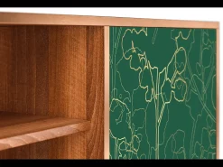 Móvel De Tv* Mueble de TV - 170х69х48 cm - T2 - Emerald Forest, Nogueira Castanho