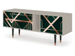 Hot Mueble de TV - 170х69х48 cm - T1 - Emerald Gatsby, Areia Bege