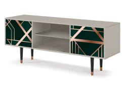 Discount Mueble de TV - 170х69х48 cm - T2 - Emerald Gatsby, Areia Bege
