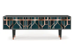 Mueble de TV - 170х59х48 cm - T4 - Emerald Metro, Antracite^ Móvel De Tv