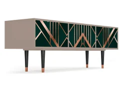 Móvel De Tv* Mueble de TV - 170х59х48 cm - T4 - Emerald Gatsby, Latte Bege