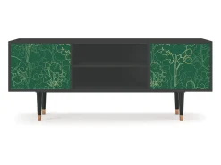 Mueble de TV - 170х69х48 cm - T2 - Emerald Forest, Antracite^ Móvel De Tv