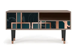 Mueble de TV - 115х59х48 cm - T3 - Emerald Metro, Latte Bege
