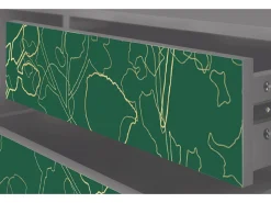 Outlet Mueble de TV - 170х59х48 cm - T4 - Emerald Forest, Cinza Cinzento