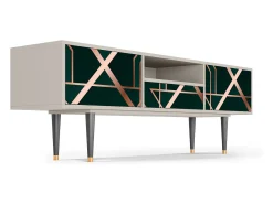 Clearance Mueble de TV - 170х59х41 cm - T6 - Emerald Gatsby, Areia Bege
