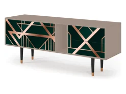 Móvel De Tv* Mueble de TV - 170х69х48 cm - T1 - Emerald Gatsby, Latte Bege