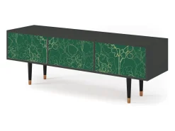 Mueble de TV - 170х59х48 cm - T4 - Emerald Forest, Antracite^ Móvel De Tv