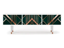 Móvel De Tv* Mueble de TV - 170х59х48 cm - T4 - Emerald Gatsby, Branco Bege