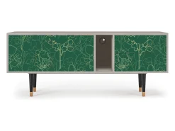 Móvel De Tv* Mueble de TV - 170х69х48 cm - T1 - Emerald Forest, Areia Bege