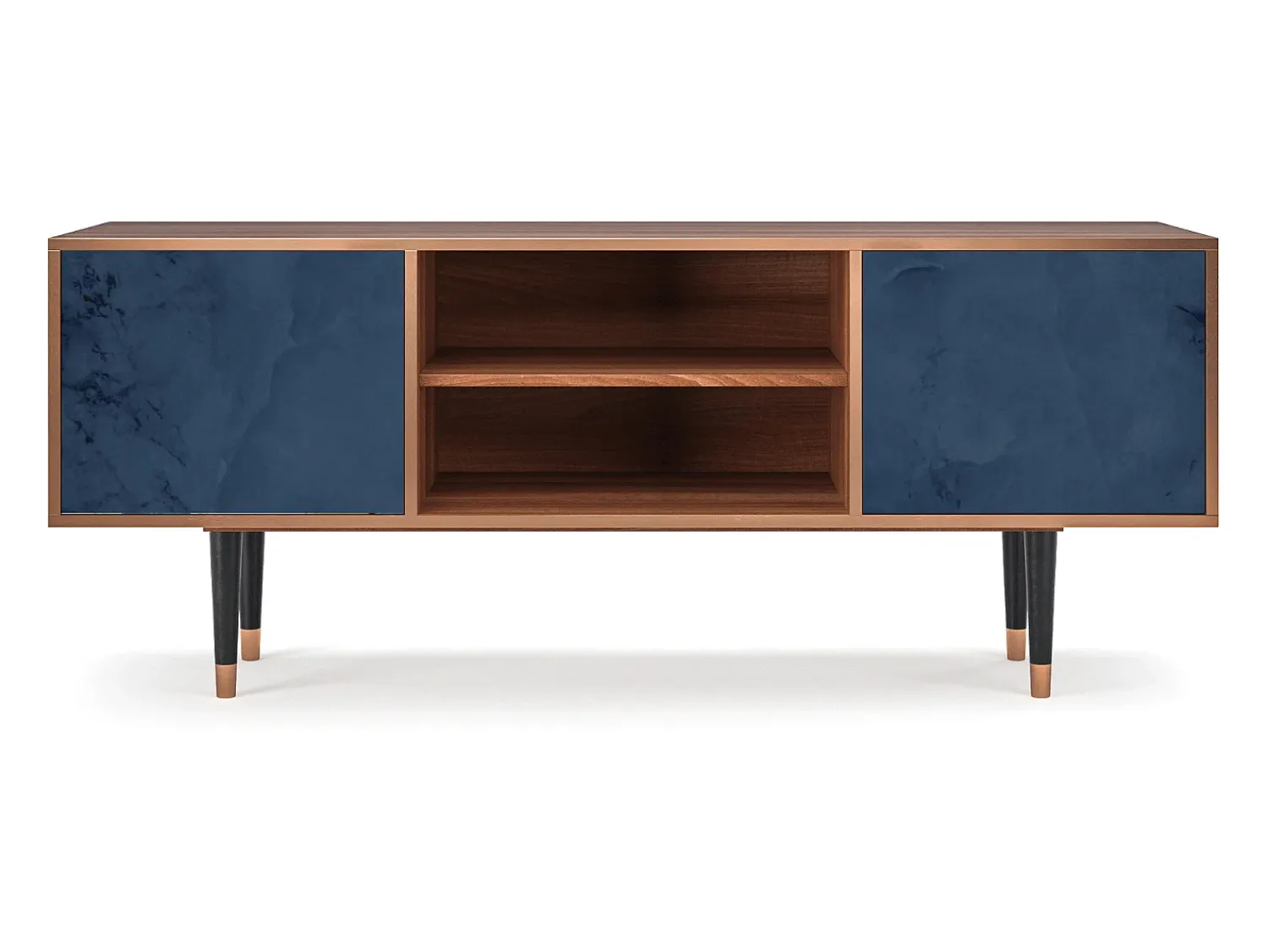 Mueble de TV - 170х69х48 cm - T2 - Endless Galaxi, Nogueira^ Móvel De Tv