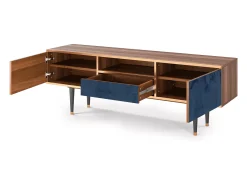 Best Mueble de TV - 170х59х41 cm - T6 - Endless Galaxi, Nogueira Castanho