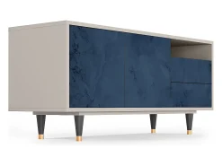 Móvel De Tv* Mueble de TV - 125х56х41 cm - T7 - Endless Galaxi, Areia Bege