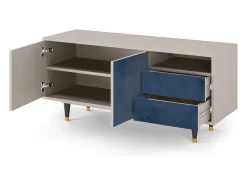 Móvel De Tv* Mueble de TV - 125х56х41 cm - T7 - Endless Galaxi, Areia Bege