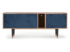 Móvel De Tv| Mueble de TV - 170х69х48 cm - T1 - Endless Galaxi, Nogueira Castanho