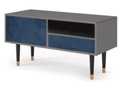 Mueble de TV - 115х59х48 cm - T3 - Endless Galaxi, Cinza^ Móvel De Tv