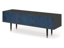 Móvel De Tv| Mueble de TV - 170х59х48 cm - T4 - Endless Galaxi, Antracite Cinza antracite