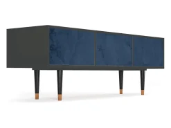 Móvel De Tv| Mueble de TV - 170х59х48 cm - T4 - Endless Galaxi, Antracite Cinza antracite
