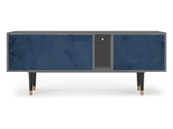 Móvel De Tv* Mueble de TV - 170х69х48 cm - T1 - Endless Galaxi, Cinza Cinzento