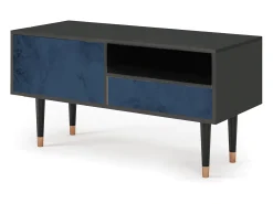 Mueble de TV - 115х59х48 cm - T3 - Endless Galaxi, Antracite^ Móvel De Tv
