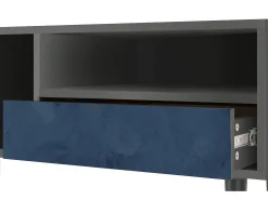 Mueble de TV - 115х59х48 cm - T3 - Endless Galaxi, Antracite^ Móvel De Tv